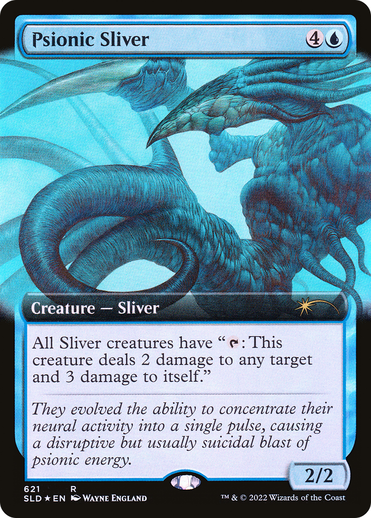 Psionic Sliver (Extended Art) [Secret Lair Drop Promos] | Gamers Paradise