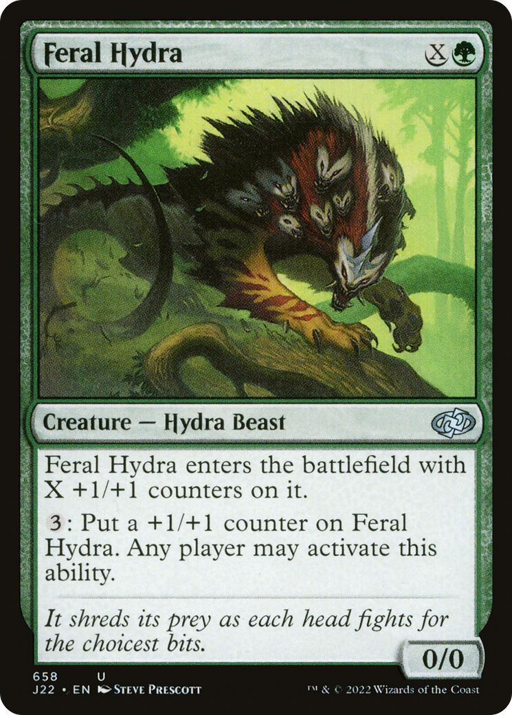 Feral Hydra [Jumpstart 2022] | Gamers Paradise