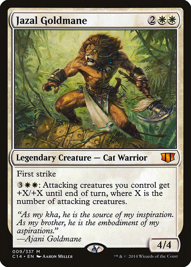 Jazal Goldmane [Commander 2014] | Gamers Paradise