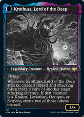 Runo Stromkirk // Krothuss, Lord of the Deep (Showcase Eternal Night) [Innistrad: Crimson Vow] | Gamers Paradise