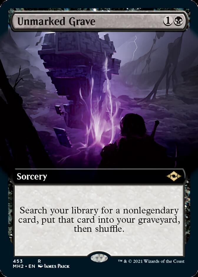 Unmarked Grave (Extended Art) [Modern Horizons 2] | Gamers Paradise