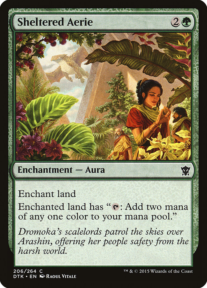 Sheltered Aerie [Dragons of Tarkir] | Gamers Paradise
