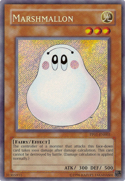 Marshmallon [PP01-EN003] Secret Rare | Gamers Paradise