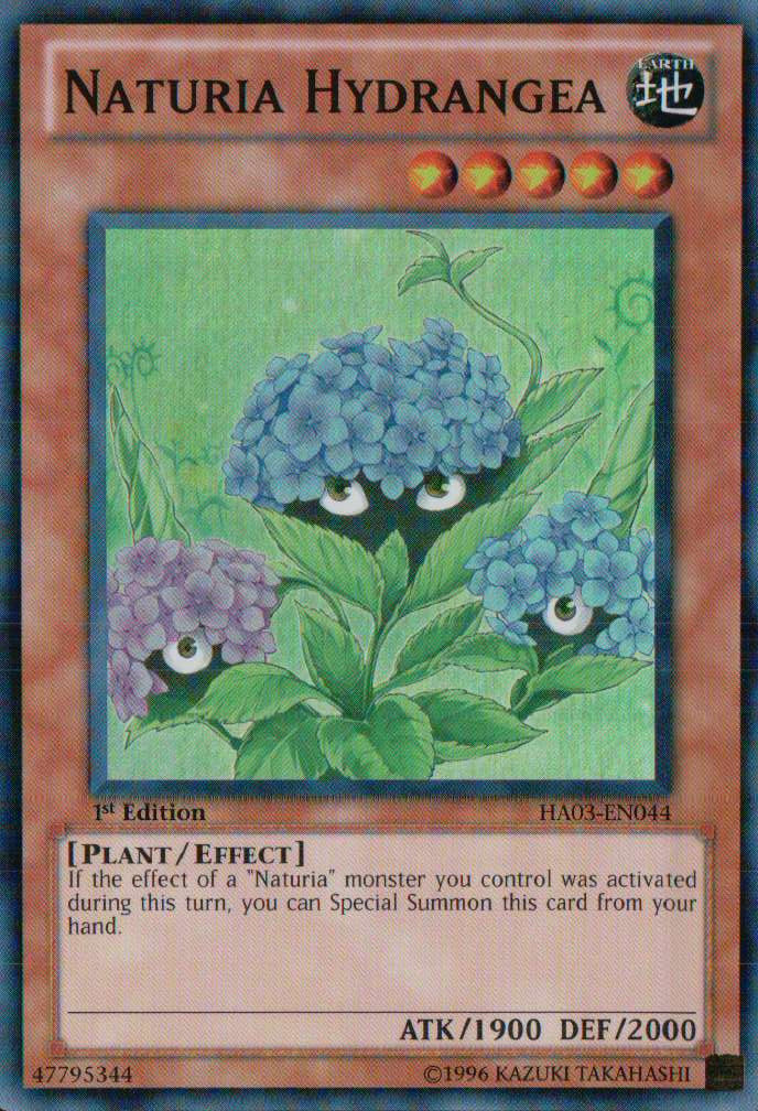 Naturia Hydrangea [HA03-EN044] Super Rare | Gamers Paradise