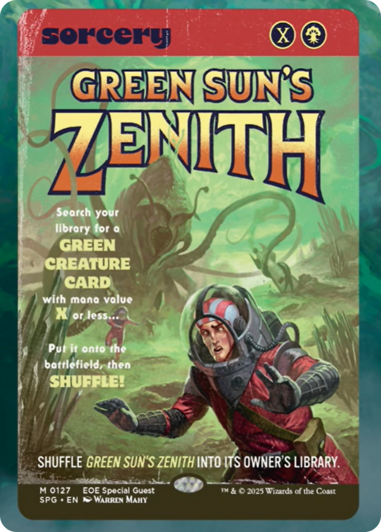 Green Sun's Zenith (Showcase) [Edge of Eternities Special Guests] | Gamers Paradise