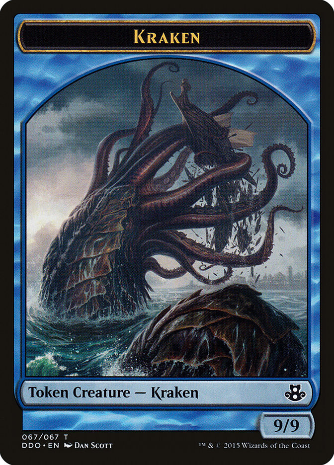 Kraken Token [Duel Decks: Elspeth vs. Kiora] | Gamers Paradise