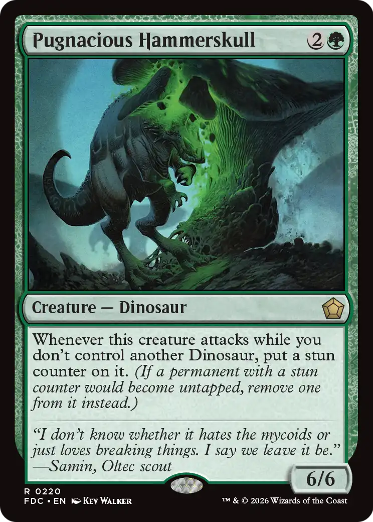 Pugnacious Hammerskull [Foundations Commander] | Gamers Paradise
