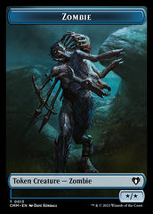 Human Soldier // Zombie (0013) Double-Sided Token [Commander Masters Tokens] | Gamers Paradise