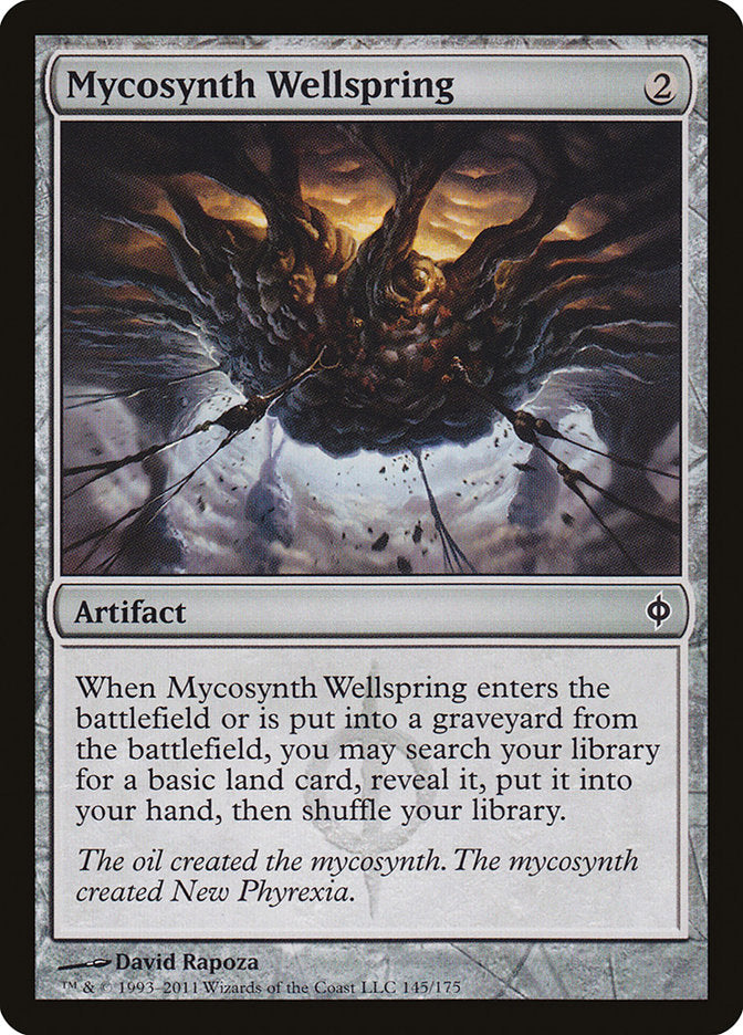 Mycosynth Wellspring [New Phyrexia] | Gamers Paradise
