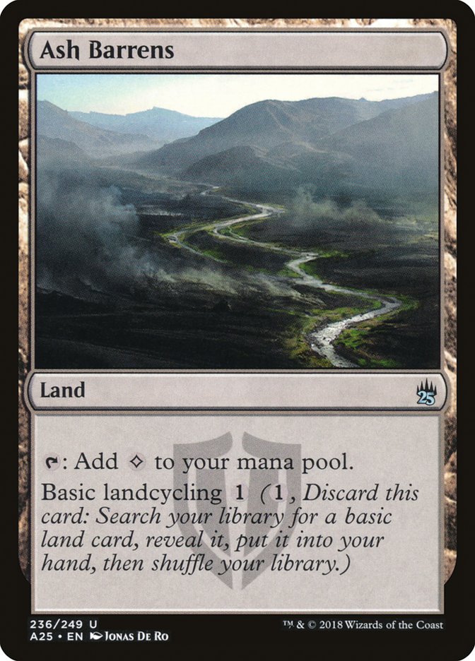 Ash Barrens [Masters 25] | Gamers Paradise