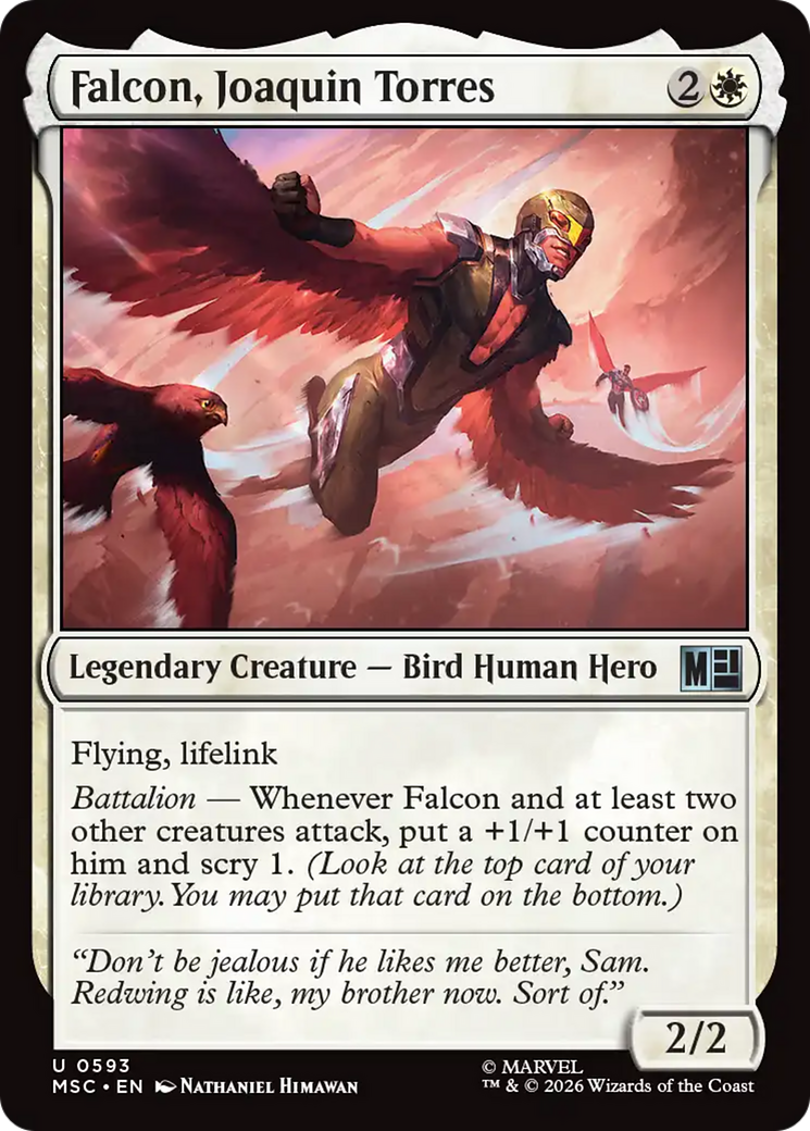 Falcon, Joaquin Torres [Marvel Super Heroes Commander] | Gamers Paradise