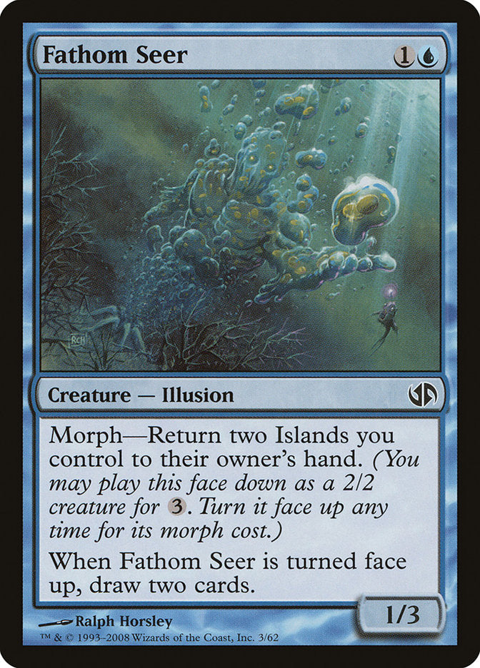 Fathom Seer [Duel Decks: Jace vs. Chandra] | Gamers Paradise