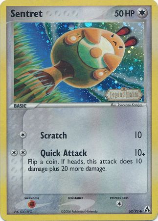 Sentret (62/92) (Stamped) [EX: Legend Maker] | Gamers Paradise