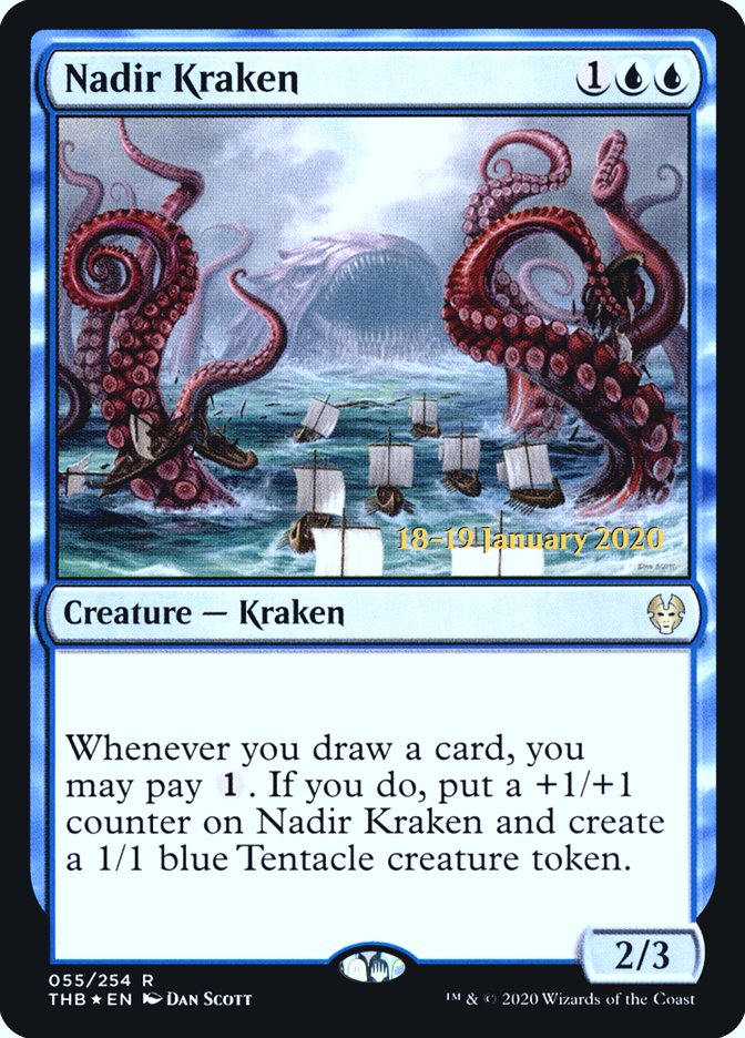 Nadir Kraken [Theros Beyond Death Prerelease Promos] | Gamers Paradise