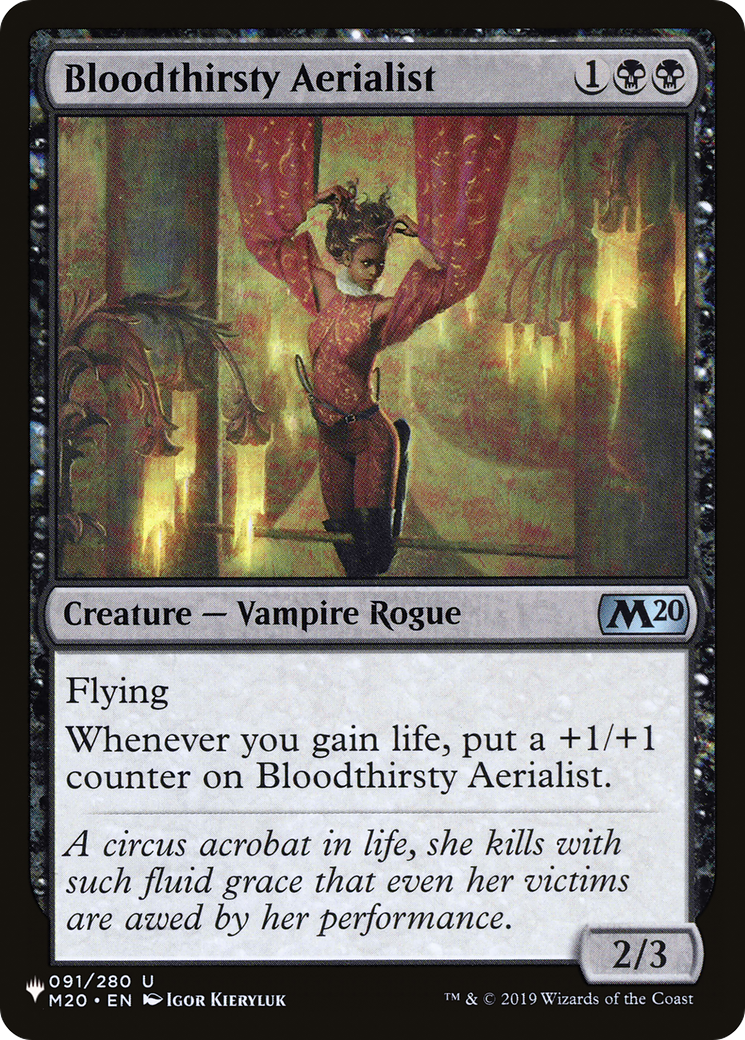 Bloodthirsty Aerialist [The List Reprints] | Gamers Paradise