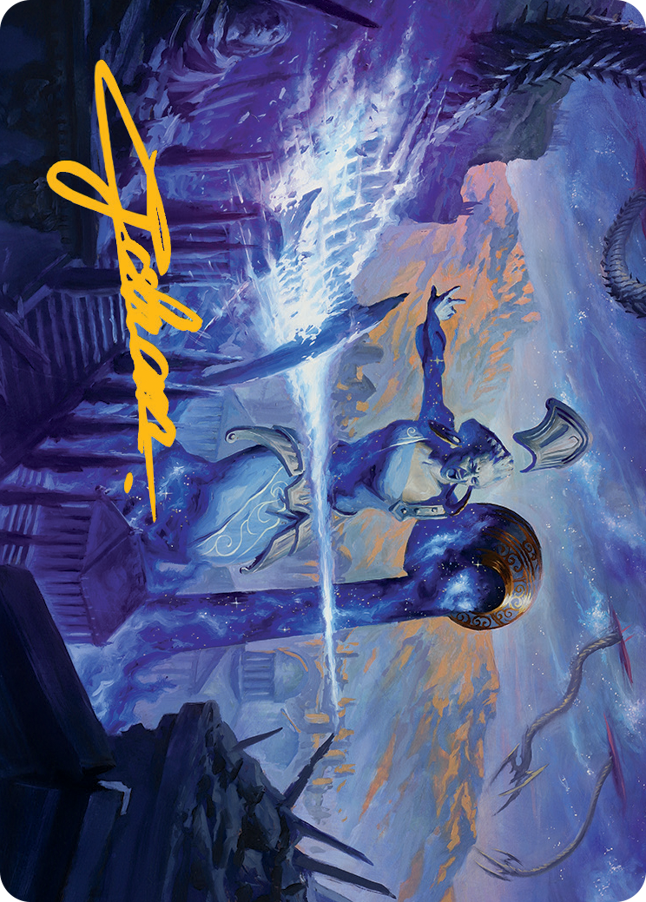 Ephara, Ever-Sheltering Art Card (Gold-Stamped Signature) [March of the Machine Art Series] | Gamers Paradise