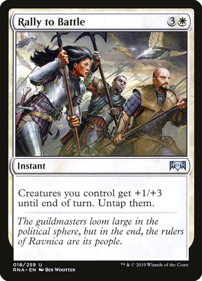 Rally to Battle [Ravnica Allegiance] | Gamers Paradise