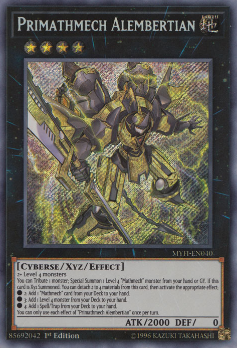 Primathmech Alembertian [MYFI-EN040] Secret Rare | Gamers Paradise