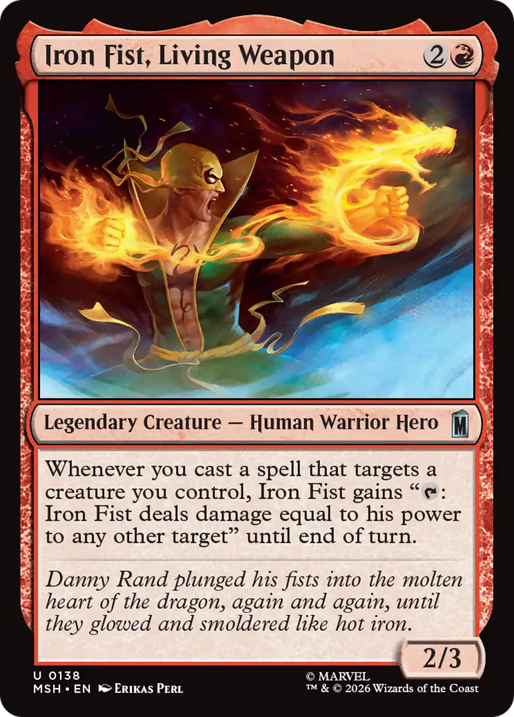 Iron Fist, Living Weapon [Marvel Super Heroes] | Gamers Paradise