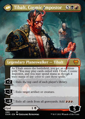 Valki, God of Lies // Tibalt, Cosmic Impostor (Borderless) [Kaldheim] | Gamers Paradise