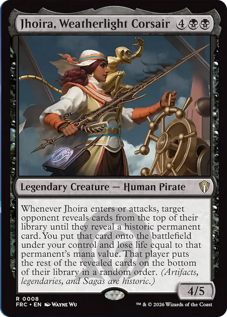 Jhoira, Weatherlight Corsair [Reality Fracture Commander] | Gamers Paradise