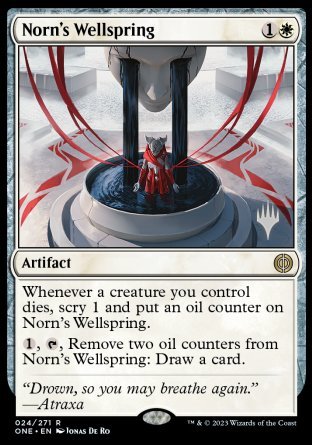 Norn's Wellspring (Promo Pack) [Phyrexia: All Will Be One Promos] | Gamers Paradise