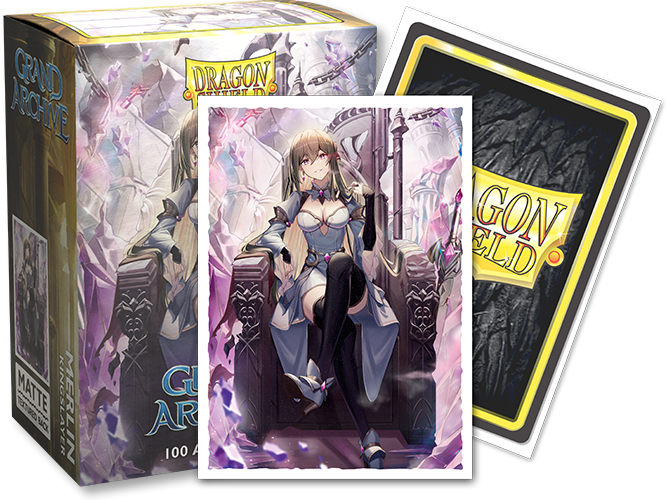 Dragon Shield: Standard 100ct Sleeves - Grand Archive (Merlin, Kingslayer) | Gamers Paradise