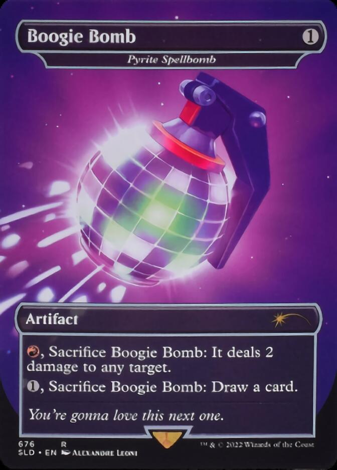 Pyrite Spellbomb - Boogie Bomb (Borderless) [Secret Lair Drop Promos] | Gamers Paradise