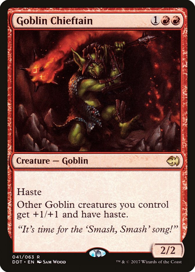 Goblin Chieftain [Duel Decks: Merfolk vs. Goblins] | Gamers Paradise