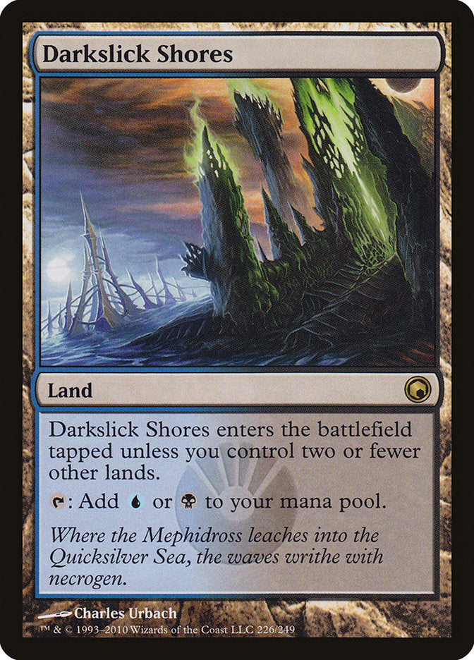 Darkslick Shores [Scars of Mirrodin] | Gamers Paradise