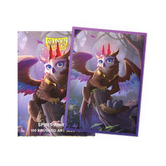 Dragon Shield: Standard 100ct Brushed Art Sleeves - The Dragowlis | Gamers Paradise