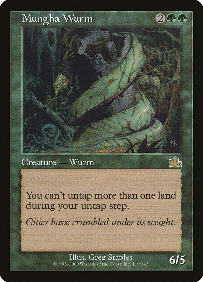 Mungha Wurm [Prophecy] | Gamers Paradise
