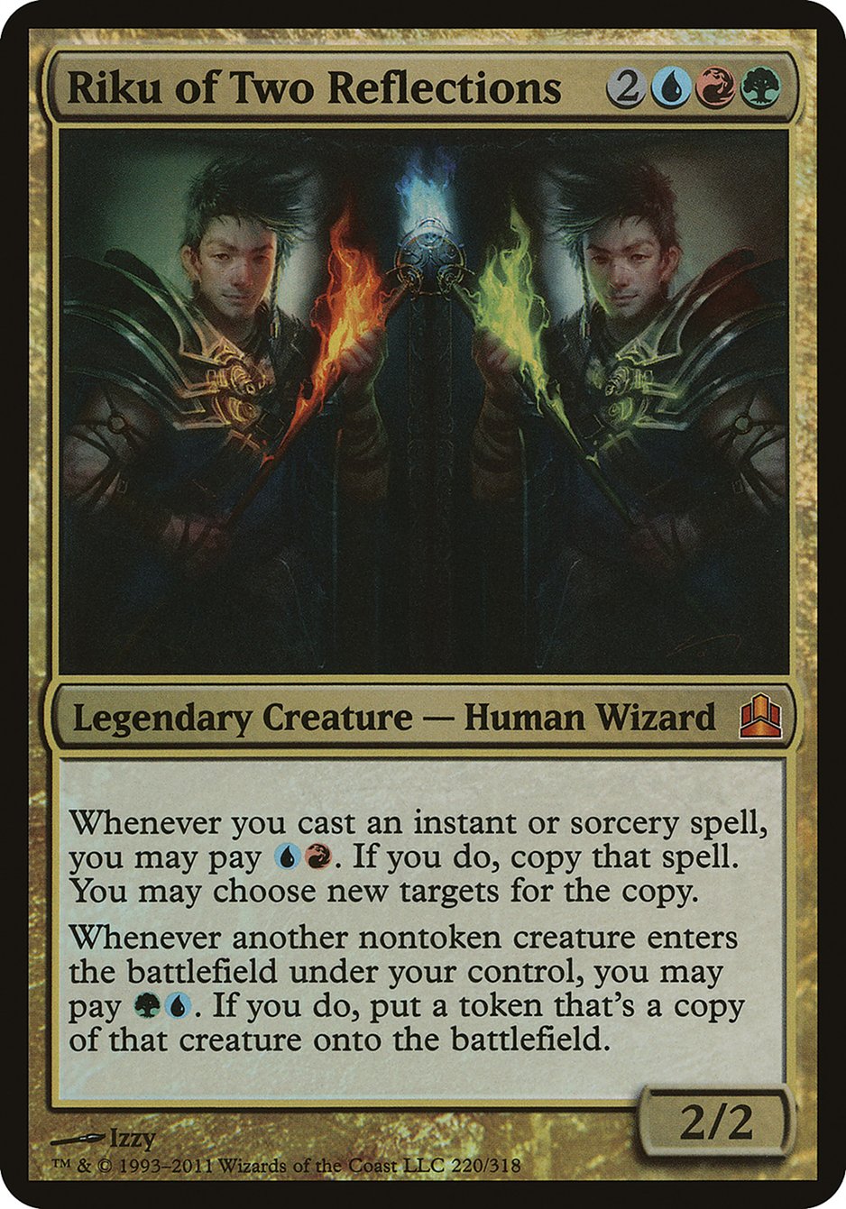 Riku of Two Reflections (Oversized) [Commander 2011 Oversized] | Gamers Paradise