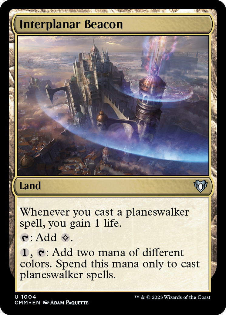 Interplanar Beacon [Commander Masters] | Gamers Paradise