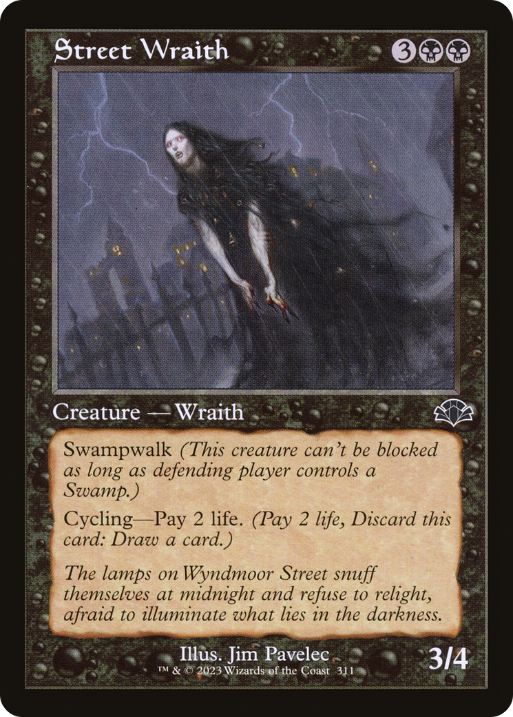 Street Wraith (Retro) [Dominaria Remastered] | Gamers Paradise