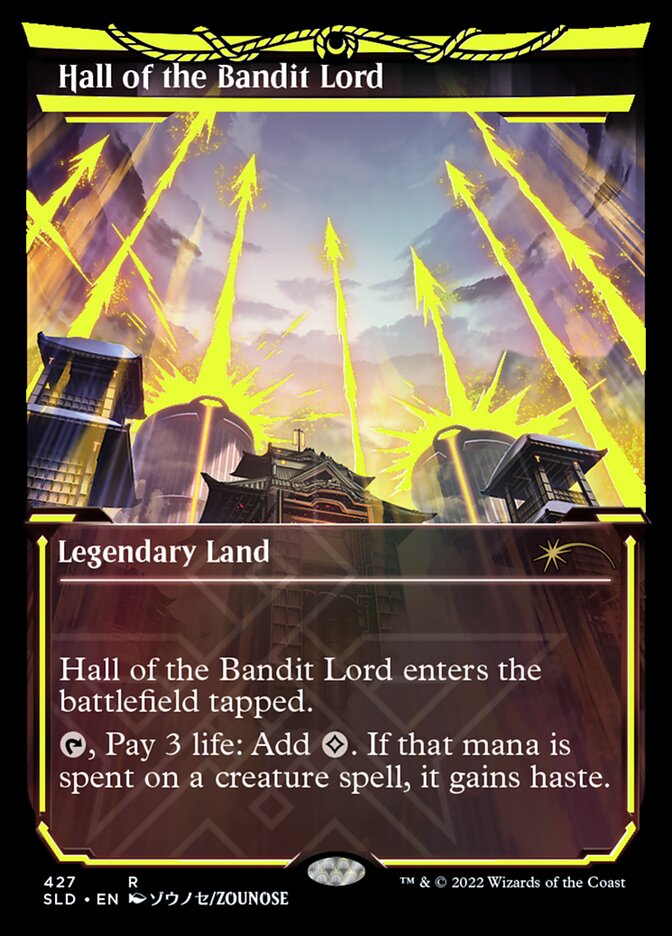 Hall of the Bandit Lord (Neon Ink Yellow) [Secret Lair Drop Series] | Gamers Paradise