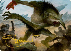 Troll Art Card (Gold-Stamped Signature) [Dungeons & Dragons: Adventures in the Forgotten Realms Art Series] | Gamers Paradise