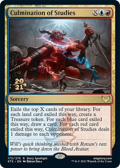Culmination of Studies [Strixhaven: School of Mages Prerelease Promos] | Gamers Paradise