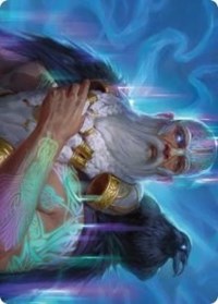 Alrund, God of the Cosmos Art Card [Kaldheim Art Series] | Gamers Paradise