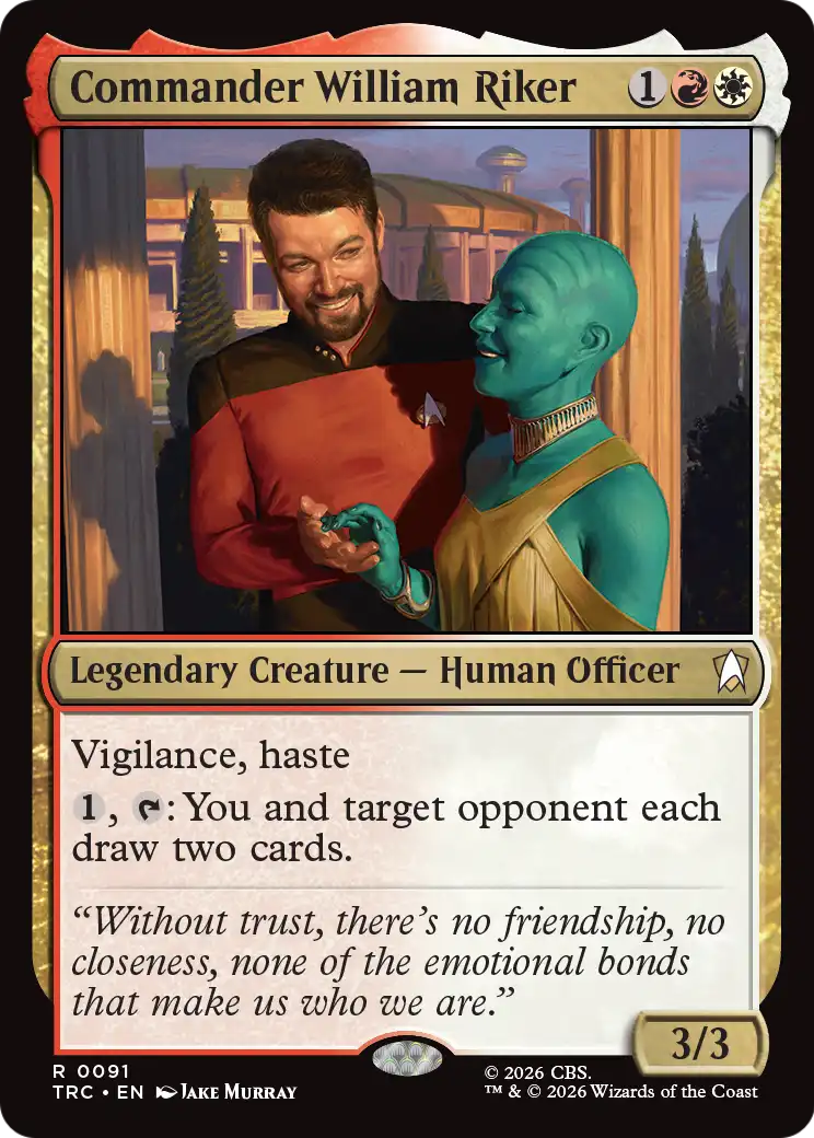 Commander William Riker [Star Trek Commander] | Gamers Paradise