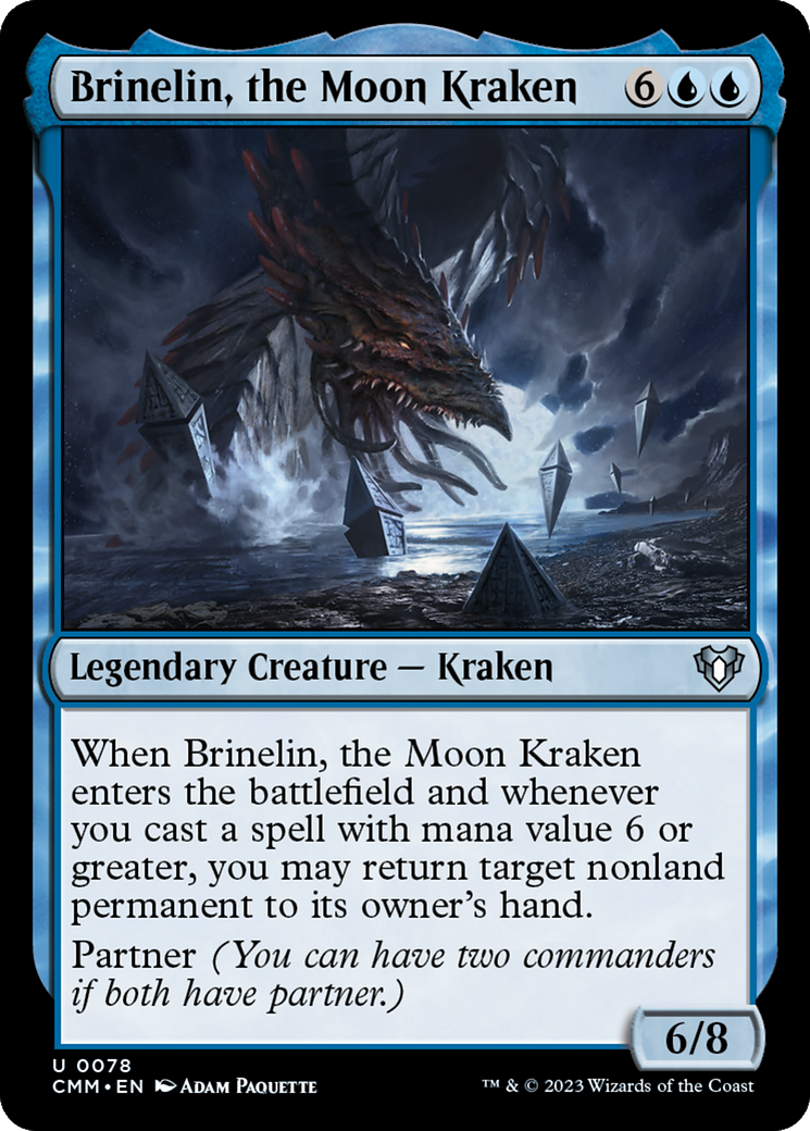 Brinelin, the Moon Kraken [Commander Masters] | Gamers Paradise