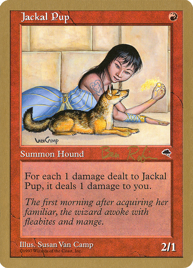 Jackal Pup (Ben Rubin) [World Championship Decks 1998] | Gamers Paradise