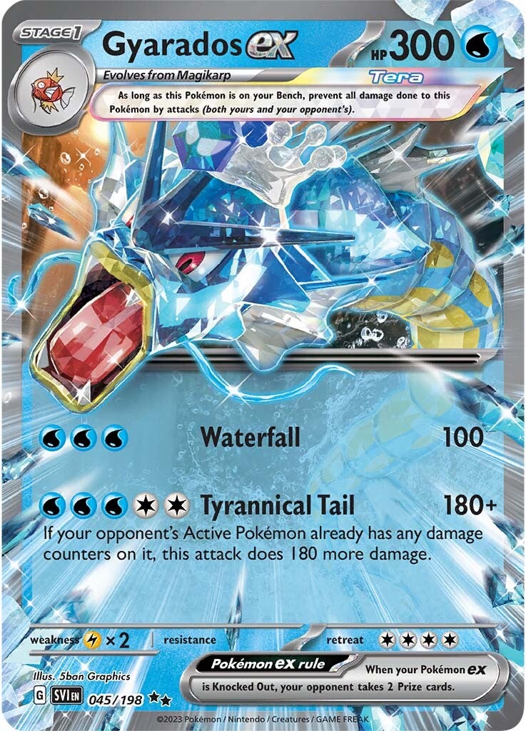 Gyarados ex (045/198) [Scarlet & Violet: Base Set] | Gamers Paradise