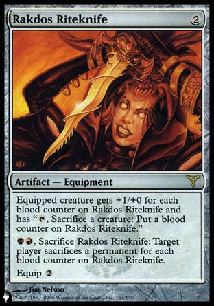 Rakdos Riteknife [The List] | Gamers Paradise
