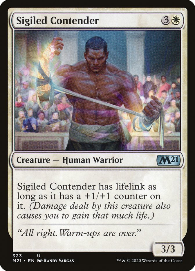 Sigiled Contender [Core Set 2021] | Gamers Paradise