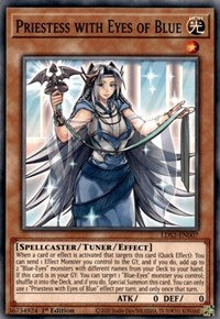 Priestess with Eyes of Blue [LDS2-EN007] Common | Gamers Paradise