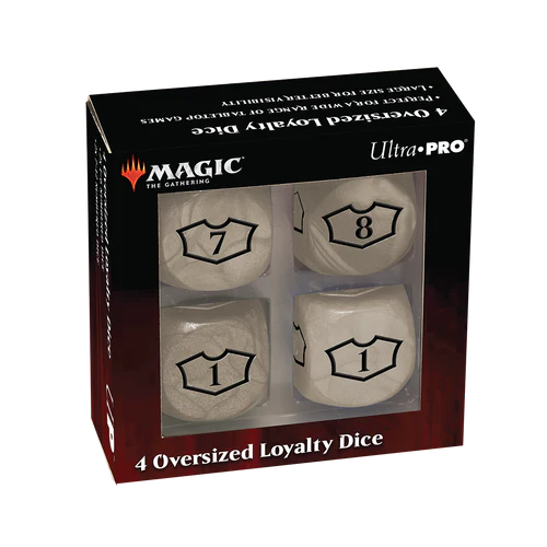 Deluxe D6 Loyalty Dice Set (4ct) with 7-12 for Magic: The Gathering | Gamers Paradise