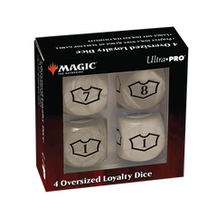 Deluxe D6 Loyalty Dice Set (4ct) with 7-12 for Magic: The Gathering | Gamers Paradise