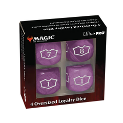 Deluxe D6 Loyalty Dice Set (4ct) with 7-12 for Magic: The Gathering | Gamers Paradise