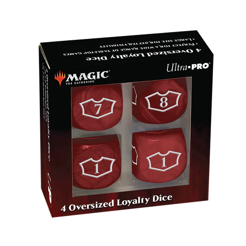Deluxe D6 Loyalty Dice Set (4ct) with 7-12 for Magic: The Gathering | Gamers Paradise